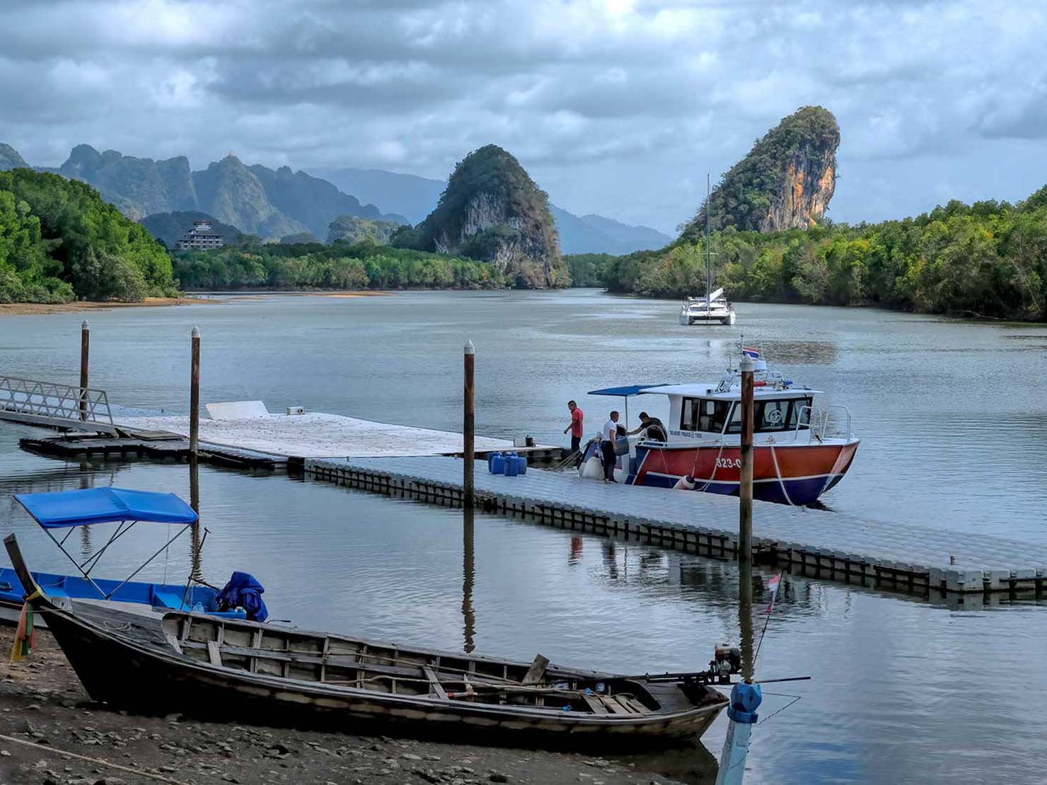 Krabi Town, Thailand, An Outdoor Art Gallery