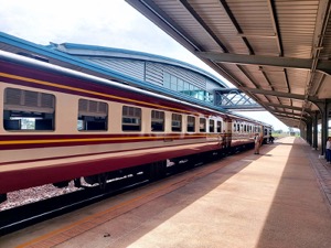 cross the Mekong on this local international rail service