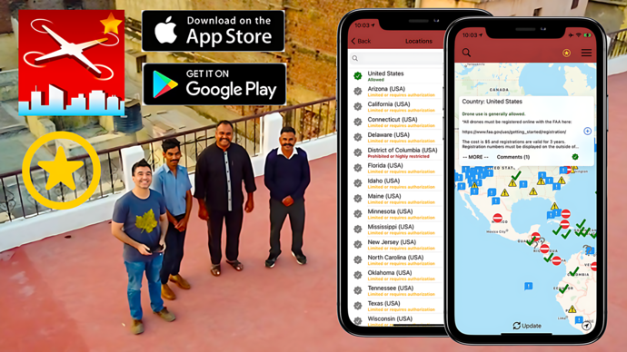 Drone Laws By Country: DroneMate App For Android Gets Premium Treatment