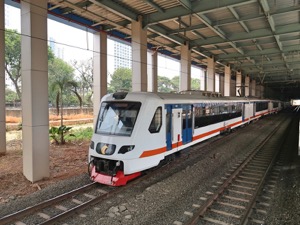 Jakarta airport railway and station guide