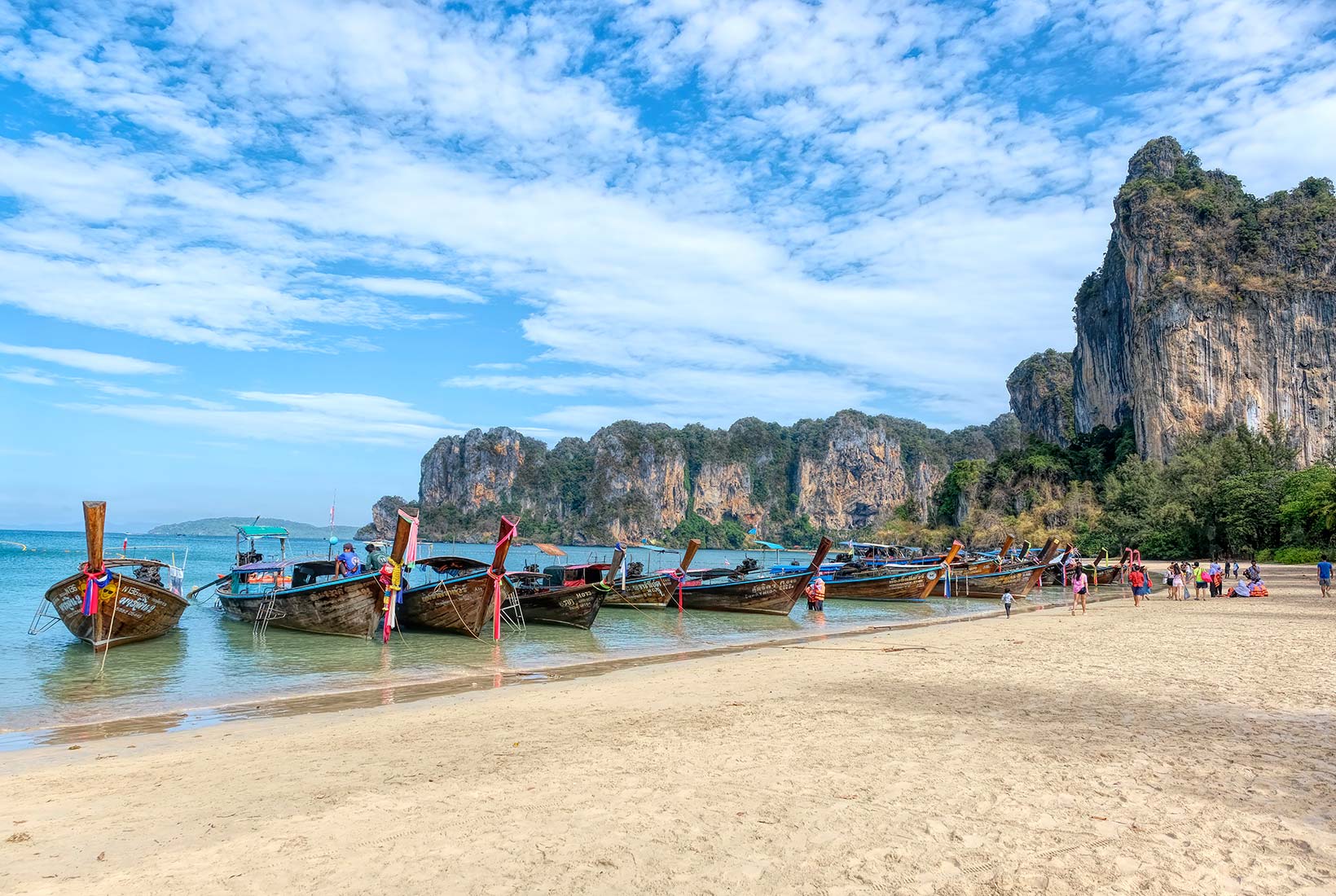 Railay Beach in Krabi, Thailand